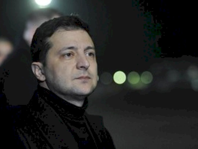 Presiden Ukraina&nbsp;Volodymyr Zelensky. (Int)