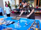 Kejari Tator Musnahkan Barang Bukti Narkoba Hingga Uang Palsu 