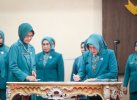 Indira Yusuf Ismail Dilantik Jadi Ketua Pembina Posyandu Kota Makassar