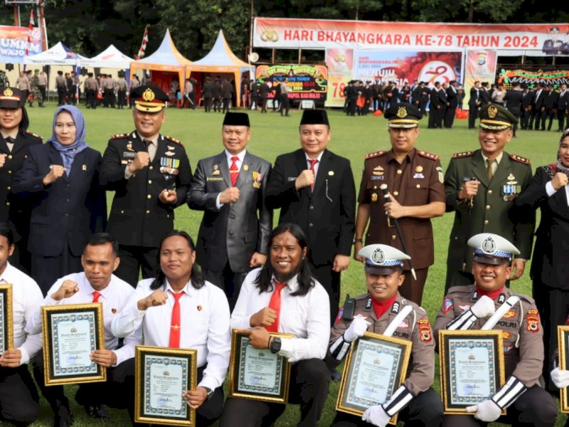 Ketua DPRD Lepas Kapolres Wajo: Terima Kasih Dedikasinya