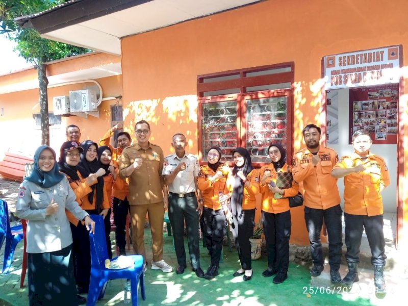 BPBD Kota Makassar Verifikasi Lapangan Lomba Kelurahan Tingkat Sulsel