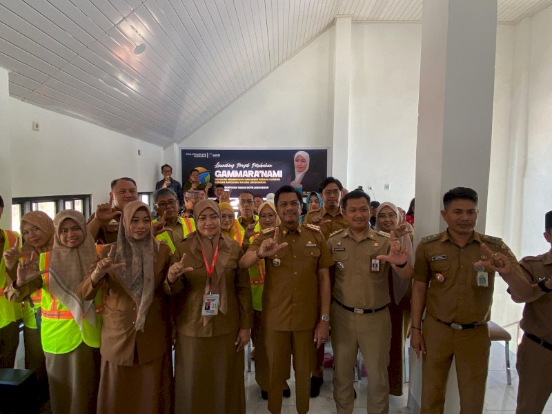 Pj Sekda Makassar melaunching inovasi GAMMARA'NAMI