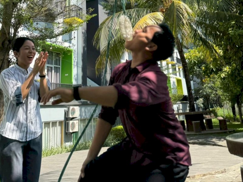 Salah satu lomba yang diadakan MaxOne Hotel and Resort Makassar. (Foto: IST)