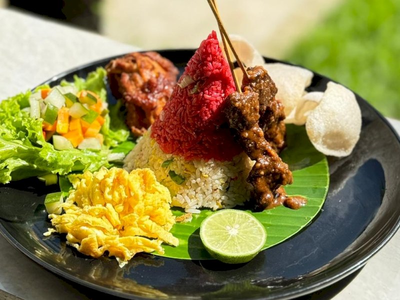 Menu Nasi Goreng Merah Putih MaxOne Hotel & Resort Makassar. (Foto:IST)