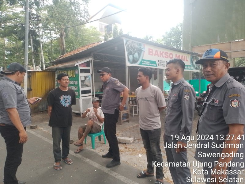 TRC Perumda Parkir Makassar Raya ingatkan jukir tak mengulangi perbuatannya. (Foto: IST)