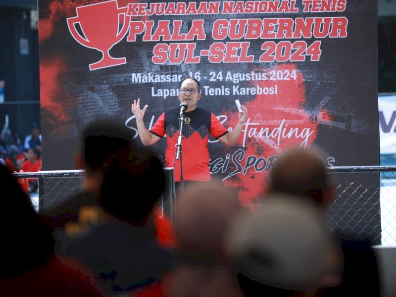 Danny Pomanto Siap Gelar Tenis Wali Kota Cup Tahun Depan