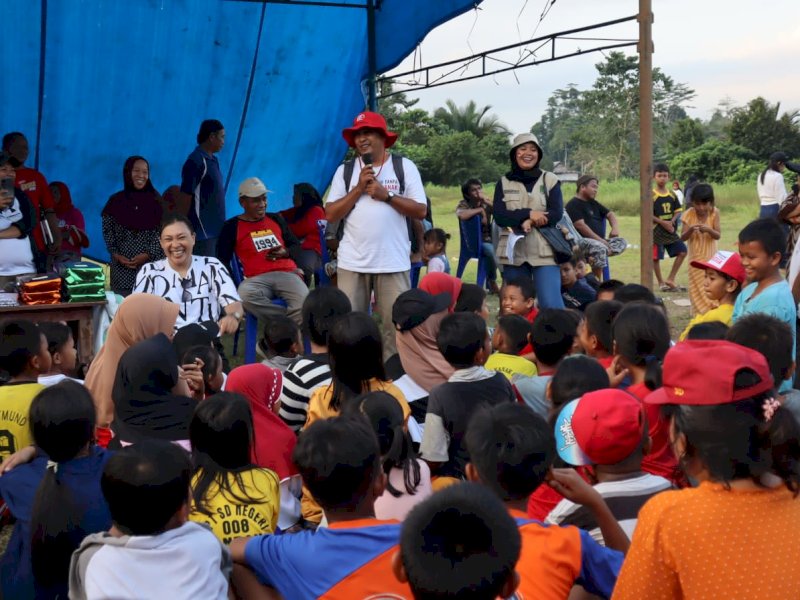 PATBM Desa di Lutra merayakan 17 Agustus dengan melibatkan anak-anak dalam kegiatan kreatif. (Foto: IST)
