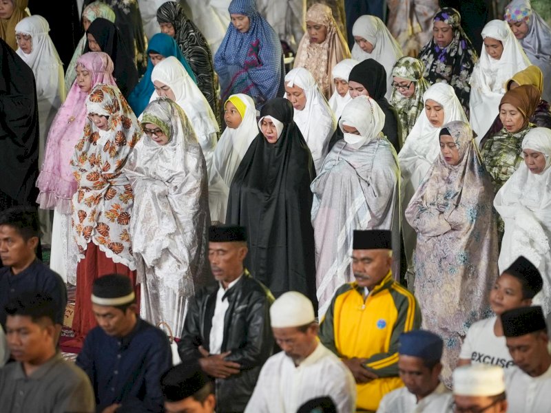 Ketua TP PKK Kota Makassar, Indira Yusuf Ismail, turut hadir dalam kegiatan GSBB. 