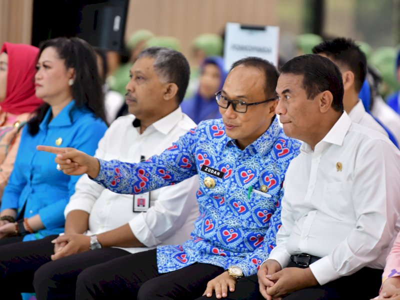 Bimbingan Teknis Pengelolaan Komoditas Hortikultura Skala Rumah Tangga di AAS Building, jalan Urip Sumiharjo, dihadiri langsung Mentan Amran Sulaiman,Kamis (22/08/2024). (Foto: IST)