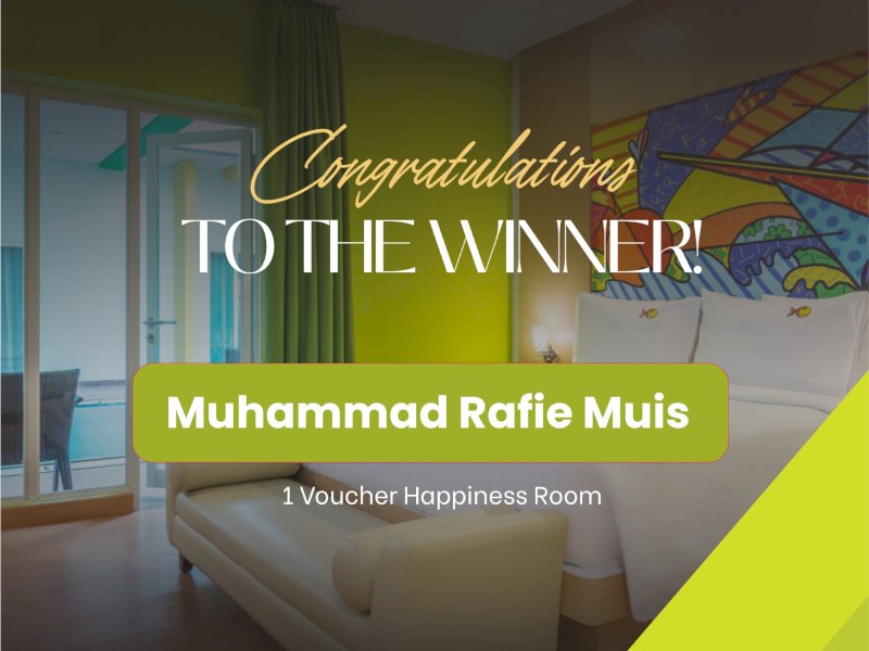 Pemenang voucher happiness room lucky draw Mingguan MaxOne Makassar, Jumat (23/08/2024). (Foto: IST)