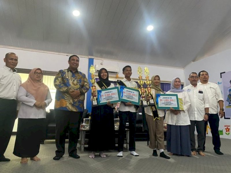 Duta Baca terpilih Kabupaten Maros periode 2024-20256. (Foto: IST)