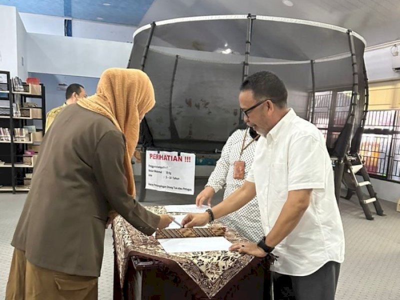 Penandatanganan pakta integritas. (Foto: IST)