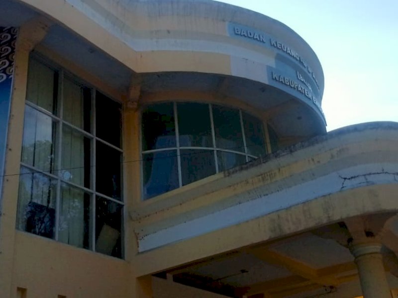 Kantor BPKAD Enrekang. (Foto: IST)