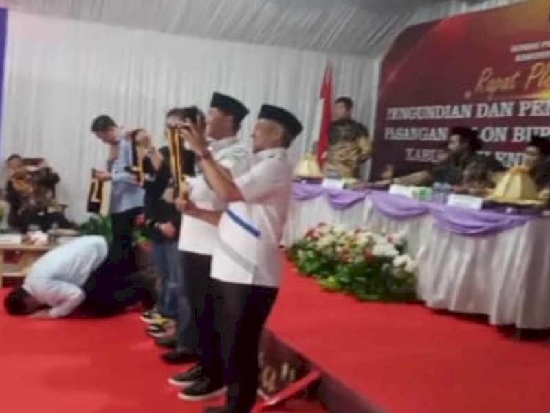 Yusuf Ritangnga dan Andi Tenri Liwang Latinro.