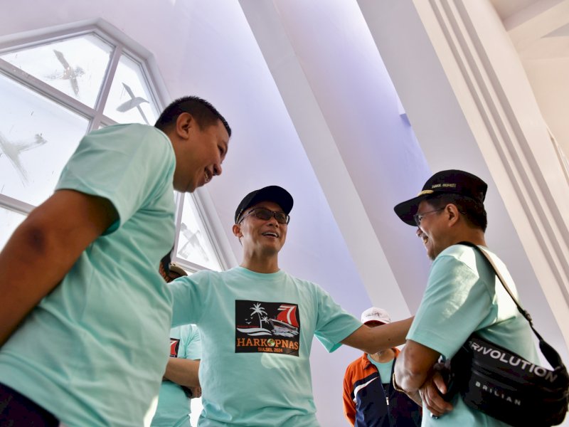 Pj Gubernur Sulsel, Prof Zudan Arif Fakrulloh saat berkunjung ke Kepulauan Selayar. (Foto: IST)