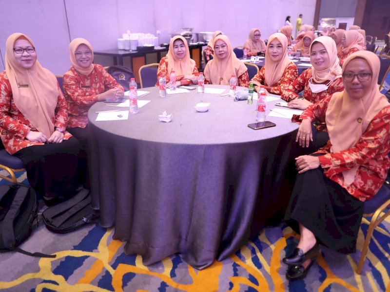 DPW Makassar saat menghadiri sosialisasi Empat Pilar Kebangsaan dari MPR RI di Hotel Four Point. (Foto: IST)