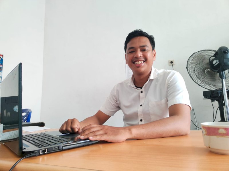 Ketua PPK Kecamatan Ulaweng, Dedy Sulastra. (Foto: Abustan Abiy/PM)