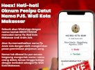 Akun WA Catut Pjs Wali Kota Makassar Arwin Azis Beredar, Kirim Pesan Minta Pinjaman