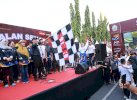 Pjs Wali Kota Makassar Ikut Meriahkan Jalan Sehat HUT Sulsel