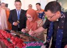 Bupati Indah Bersama Pendeta Alfred Resmikan Getor Jemaat Immanuel Baebunta di Salassa