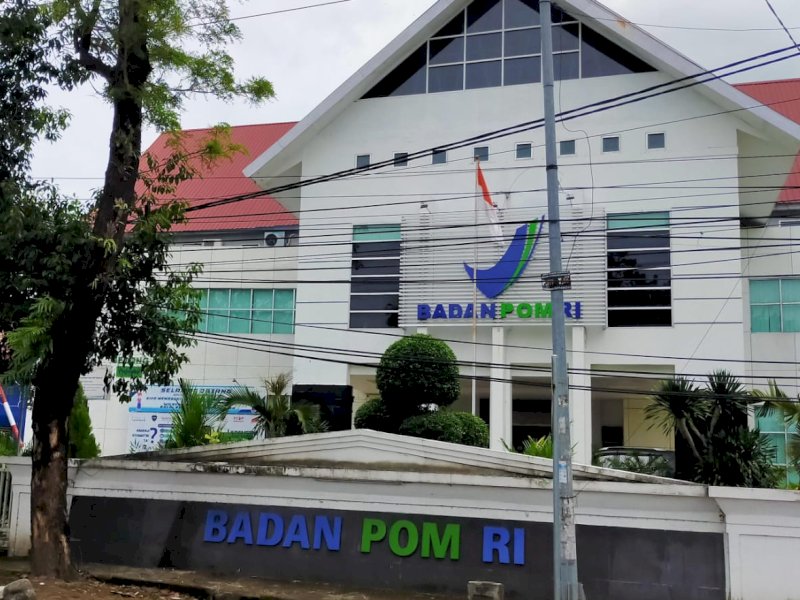 Kantor BBPOM Makassar. (Foto: Nober Salamba/NS)