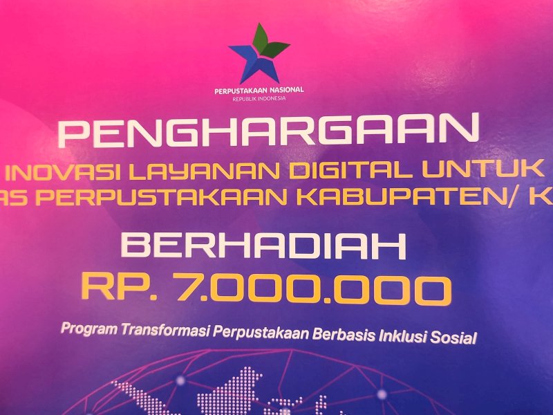 Dispustaka Enrekang Dinobatkan  sebagai Pemenang Inovasi Layanan Digital Terbaik 2024