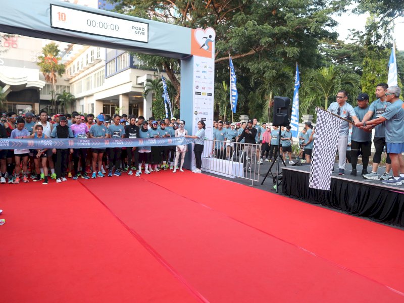 Pelepasan peserta Road to Give. (Foto: IST)