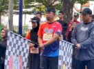 Pjs Wali Kota Lepas Peserta Kareba 10K Makassar Berlari Menuju Pilkada Damai