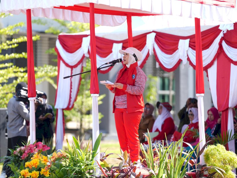 Pj Ketua TP-PKK Sulbar, Sofha Marwah Bahtiar. (Foto: IST)