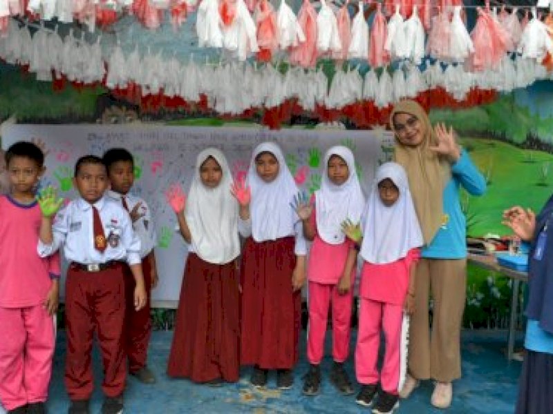 Pemkab Maros dan USAID IUWASH Tangguh Sosialisasi di 14 Sekolah Cegah Stunting