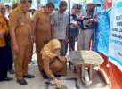  Plt Bupati Maros Letakkan Batu Pertama Pembangunan Masjid Nurul Jamaah Pasar Tramo
