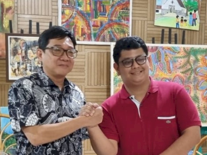 Paslon Dedy Palimbong-Andrew Branch Silambi. (IST)