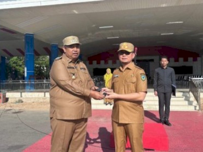 Jelang Cuti Kampanye, Bupati Maros Chaidir Syam Kembalikan Kendaraan Dinas