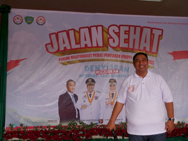 Bupati Maros Ajak Masyarakat Kembali Menonton Televisi dan Mendengar Radio