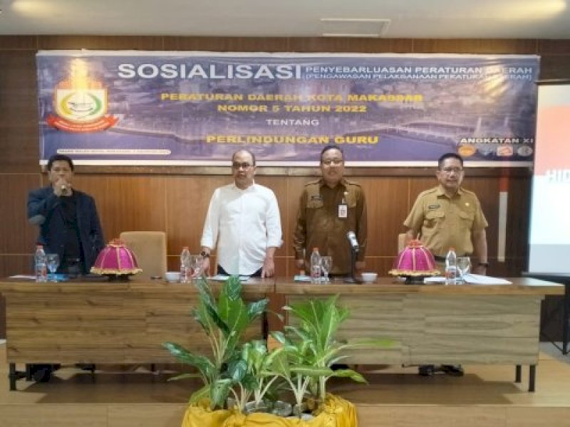 Irwan Djafar: DPRD Makassar Memastikan Guru Mendapat Perlindungan Layak