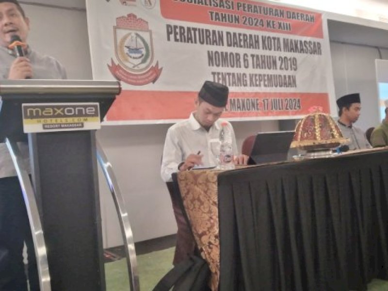 Sosialisasi Perda Kepemudaan, Azwar Bicara Tantangan Pemuda   