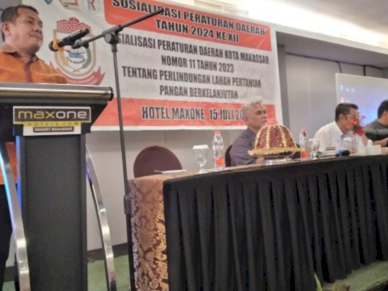 DPRD Makassar Tekankan Pentingnya Cegah Alih Fungsi Lahan 