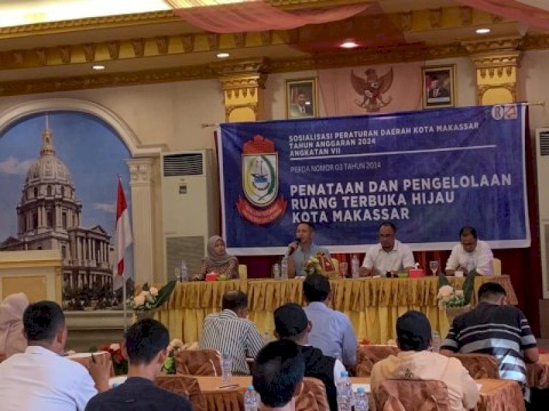 Legislator Makassar Supratman Tekankan Pentingnya Ruang Terbuka Hijau