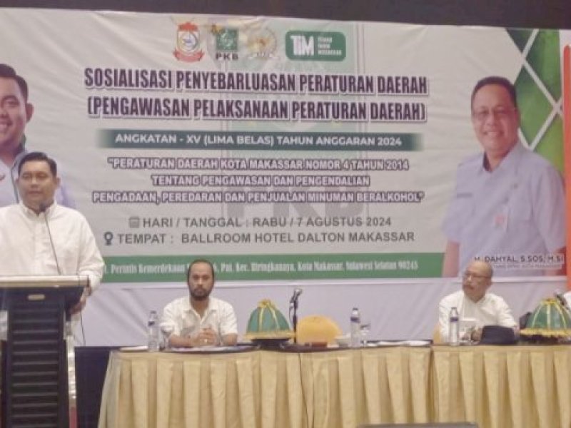 Legislator PKB Imam Musakkar Minta Peredaran Minol di Makassar Diperketat