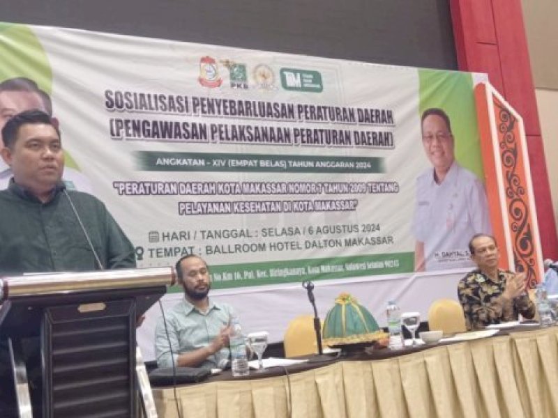 DPRD Makassar Ingatkan Perda Kesehatan Perlu Revisi Demi Pelayanan Maksimal