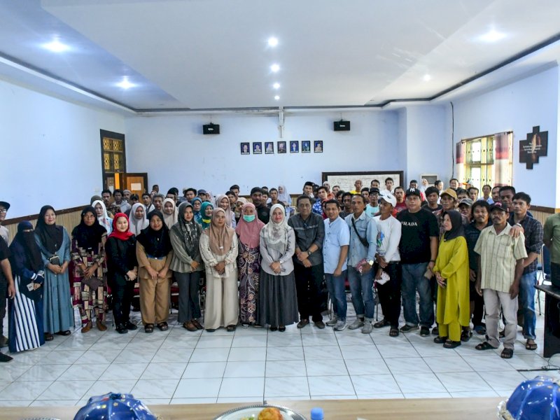 Sosialisasi dan pembentukan kelompok penerima bantuan 105 rumah yang akan diperbaiki. (Foto: IST)