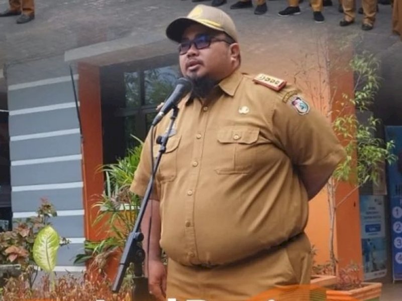 Apel Pagi berlangsung di halaman Kantor Kecamatan Rappocini. (Foto: IST)