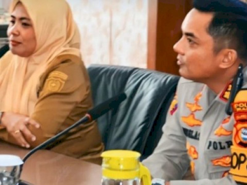 Plt Bupati Maros Terima Kunjungan Kapolres, Bahas Kolaborasi Pemerintah dan Kepolisian