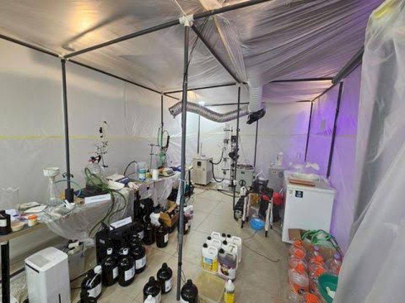 Lab narkoba berkedok vape di Bali. (int) 