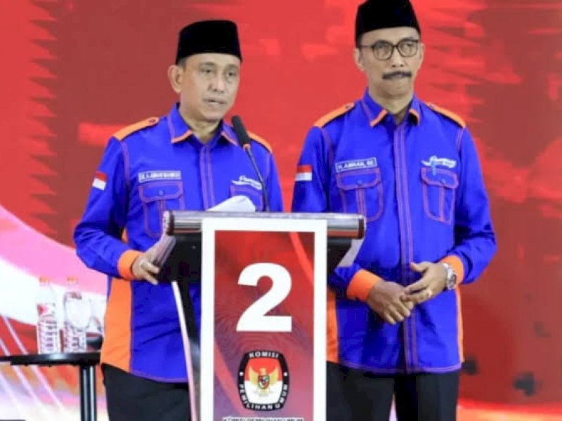 Pasangan calon Amran Mahmud-Amran (Pammase) 