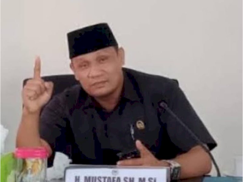 Anggota Komisi III DPRD Kabupaten Wajo, H mLMustafa. (Foto: IST)