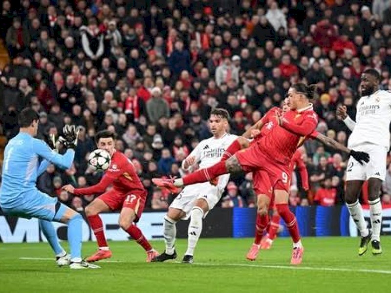 Duel Liverpool vs Real Madrid dalam lanjutan Liga Champions. (int) 