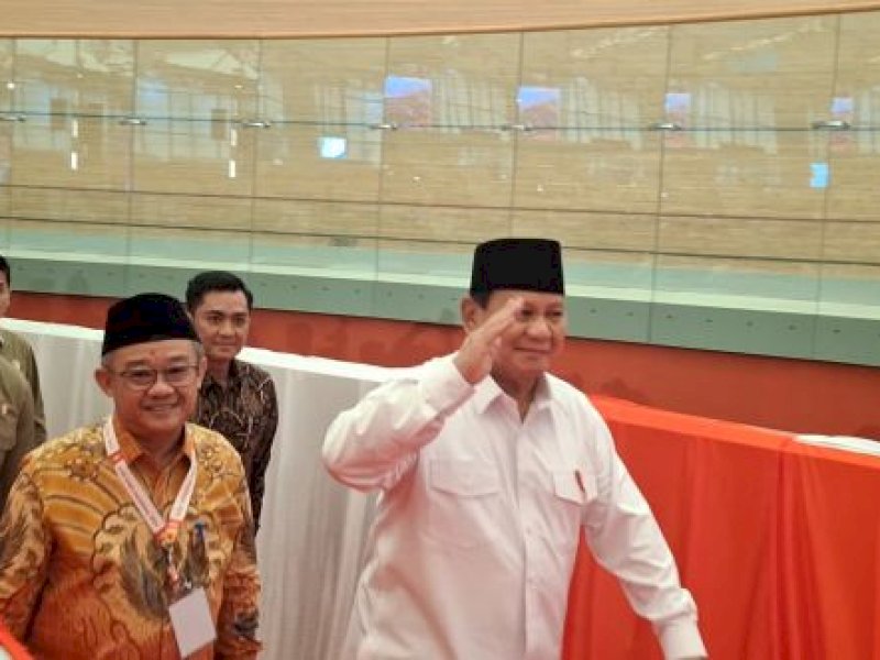 Presiden Prabowo Subianto menghadiri Puncak Hari Guru Nasional. (int) 