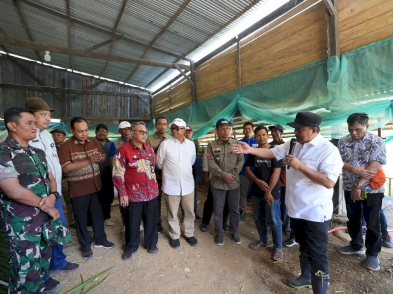 Studi tiru Pemprov Sulbar di Barru. (Foto: IST)