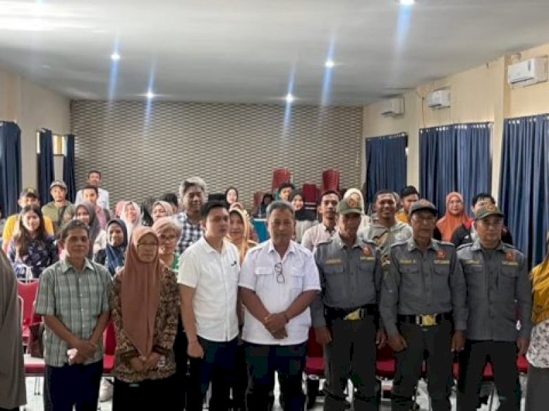 Dinas Kearsipan Makassar Gelar Kegiatan Layanan Preservasi Arsip Keluarga di Kecamatan Biringkanaya